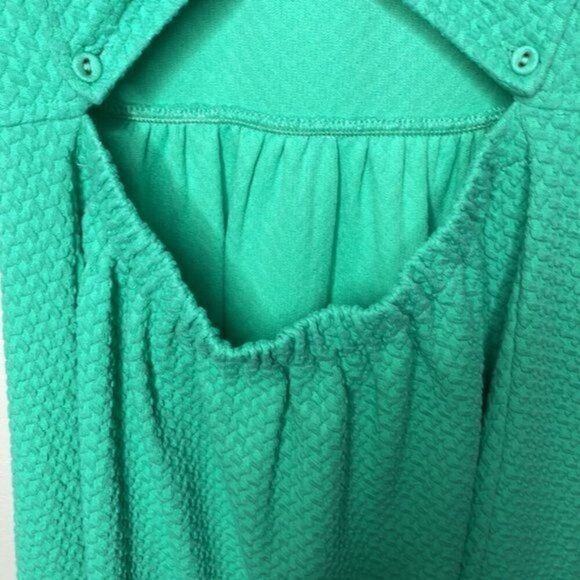 Anthropologie Postmark Size 8 Mint Green Matilde Textured Skater Dress ASO TV - Picture 12 of 12